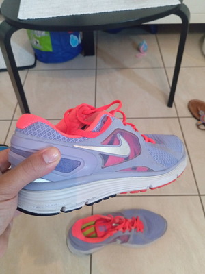 Nike Sneakers size 39 like new, blue and pink