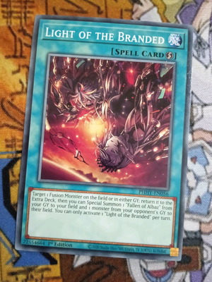 Light Of The Branded Quick-Play Spell μεταχειρισμένη, συλλογή Photon Hypernova