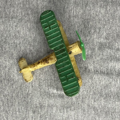 Vintage military airplane toy like new