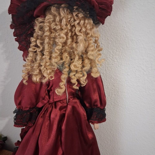 Vintage porcelain doll