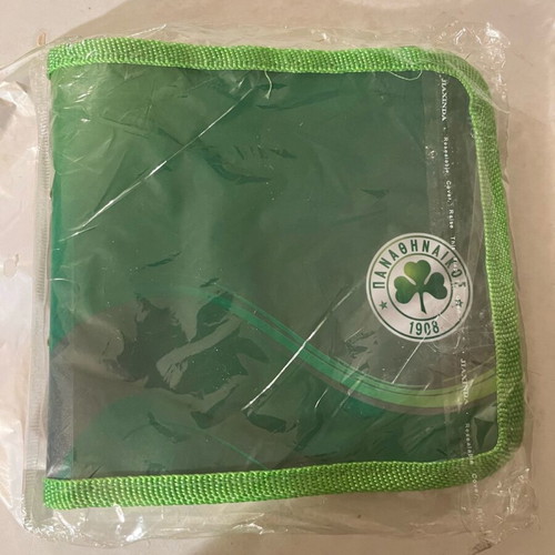 Panathinaikos case new with zipper for CD or DVD