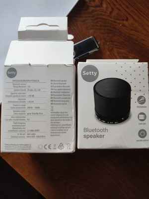 Setty portable Bluetooth speaker new with microphone and card slot