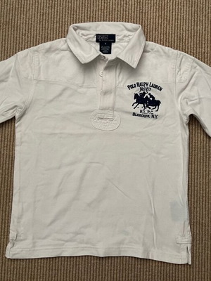 Ralph Lauren shirt 6 years old, cotton, like new, white