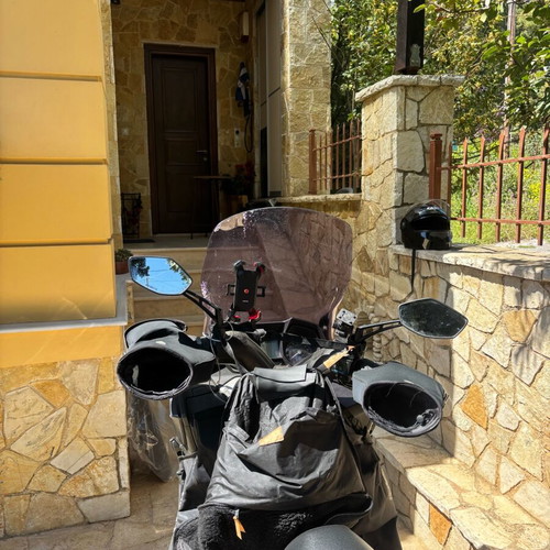 Motorcycle windscreen tall tinted used