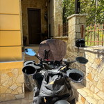 Motorcycle windscreen tall tinted used