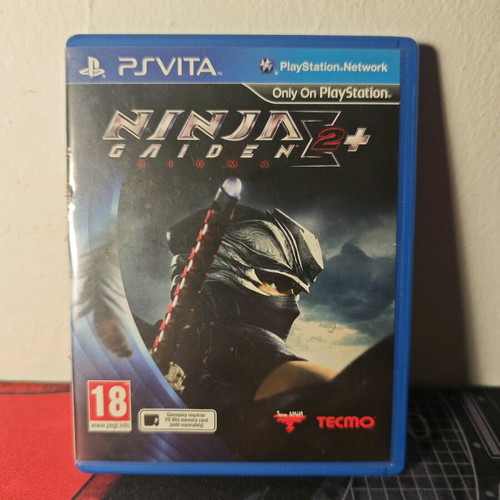 Ninja Gaiden Σ2 Plus for PsVita used with wear