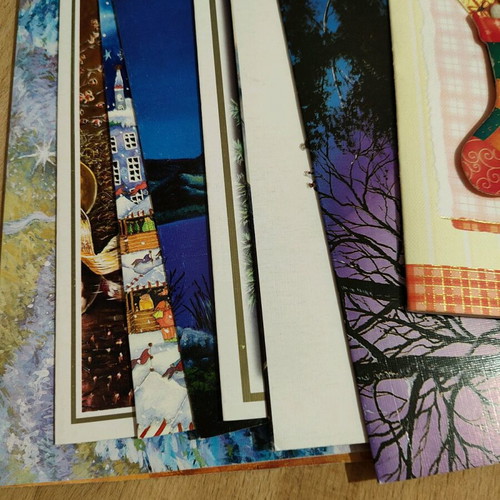Christmas cards like new, pack