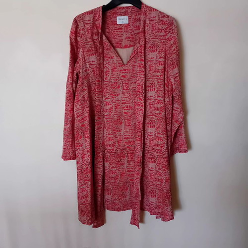 Compania Fantastica women's dress red size S like new