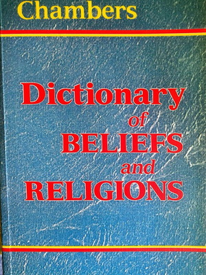 Chambers Dictionary of Beliefs and religions σαν καινούργιο