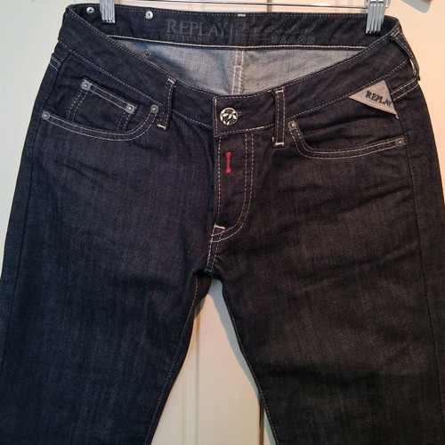 Replay jeans like new, waist 28, length 32, straight fit