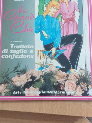 Sewing learning book used, Italian