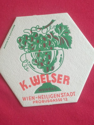 Vintage K. Welser Collectible Coasters, Like New