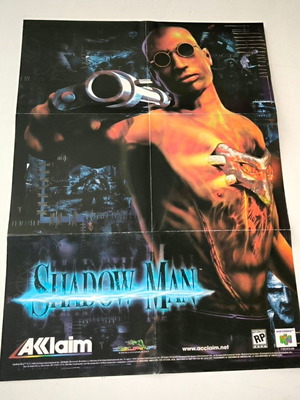 Shadowman / South Park poster used, double-sided design