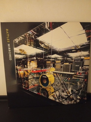 Battles Mirrored double vinyl record like new, electronic