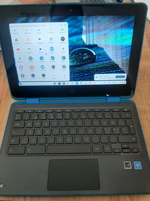Chrome Book HP μεταχειρισμένο με 50GB SSD, 4GB RAM και οθόνη αφής