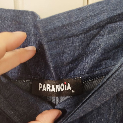 Paranoia women's blue denim shorts size M like new