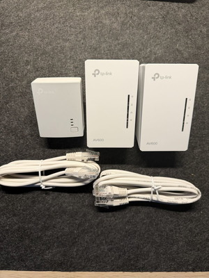 TP Link AV600 Triple Kit like new
