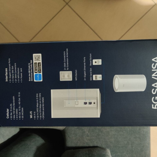 Cudy P2 V1 5G Wi-Fi 6 Router, new in box
