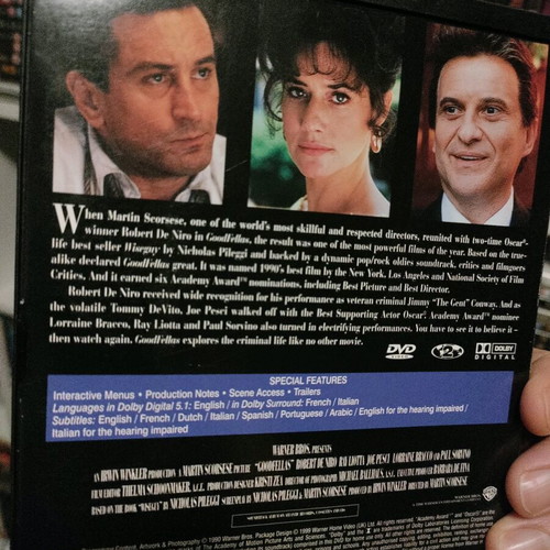 GoodFellas DVD used, crime, drama, thriller