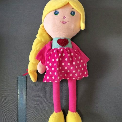 Princess doll used, large plush about 50 cm