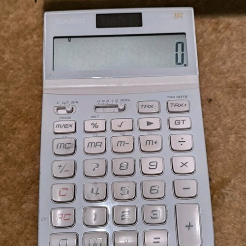 Casio scientific calculator used