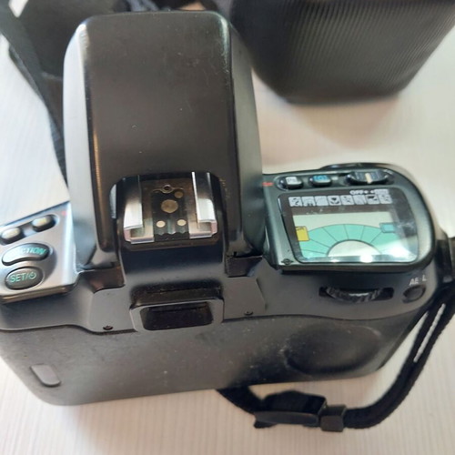 Nikon F70 used with 28-80 lens and case
