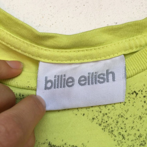 Billie Eilish top like new, size S, colorful green