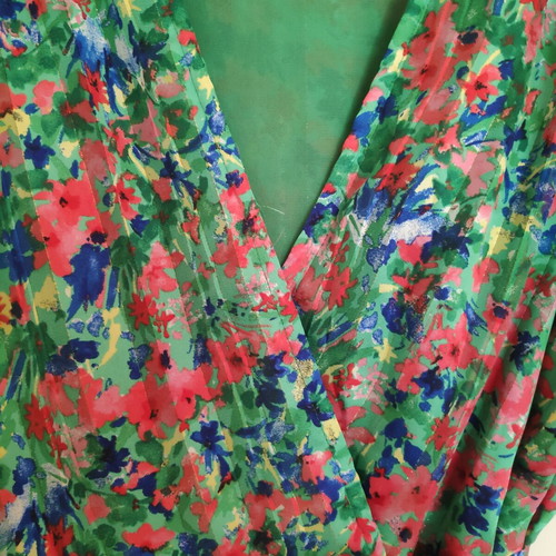 Grace & Mila floral midi wrap dress Large, like new