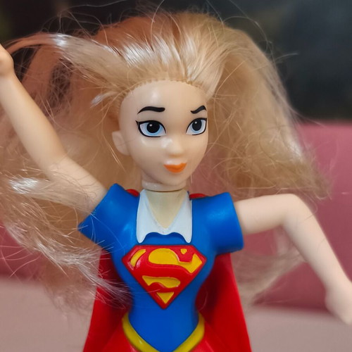 McDonald's DC Comics Supergirl Action Figure like new