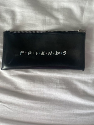 Friends black pencil case used