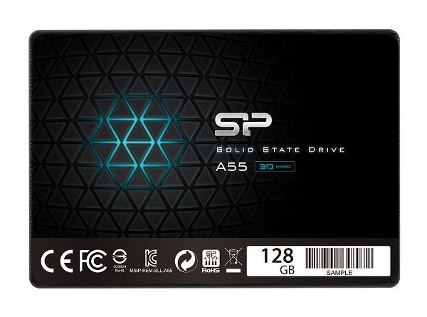  skliros diskos SSD SILICON POWER ACE A55 128GB 2.5'' 7MM SATA3