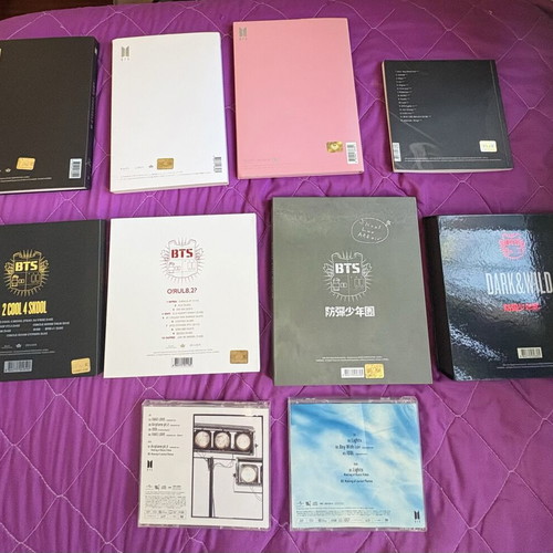 BTS album collection set used, individual albums available