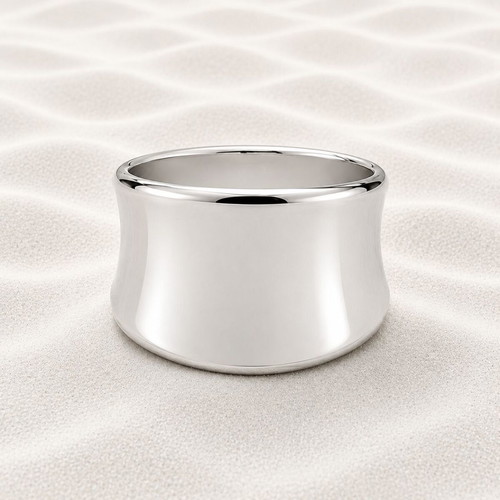 Ring made of stainless steel new, silver color