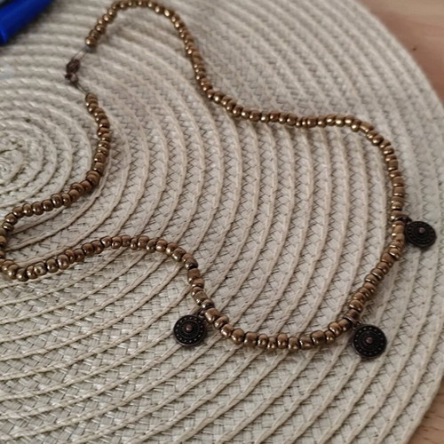 Handmade necklace used