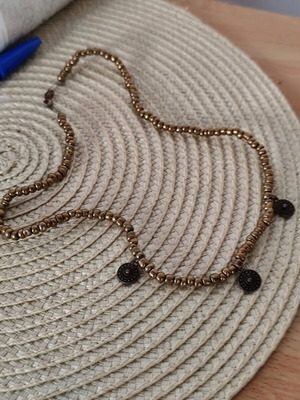 Handmade necklace used