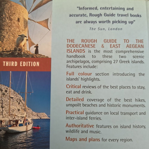 The Rough Guide to The Dodecanese & East Aegean Islands book, English