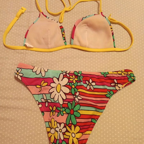 Cobey by Calzedonia swimsuit used, multicolor, size S/M