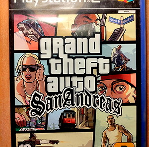 Grand theft auto: san andreas ps2