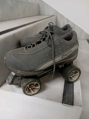Roller skates used, size 40