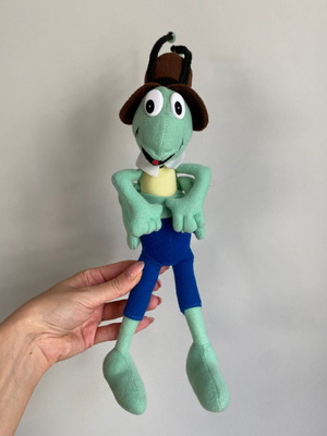 Flip the Grasshopper plush toy from Maya the Bee 2007 used