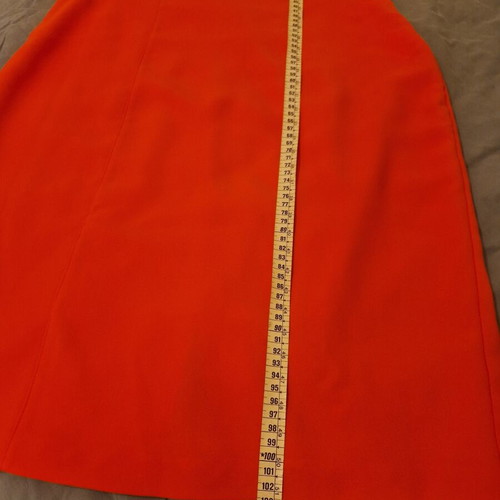 Vera Mont France orange dress medium/large like new