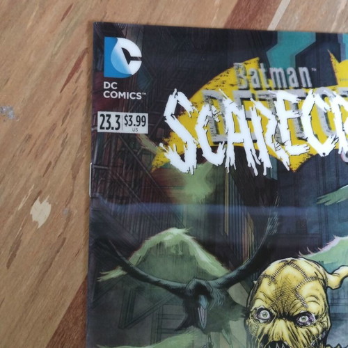 Detective Comics 23.3 New 52 Scarecrow 3D Cover like new