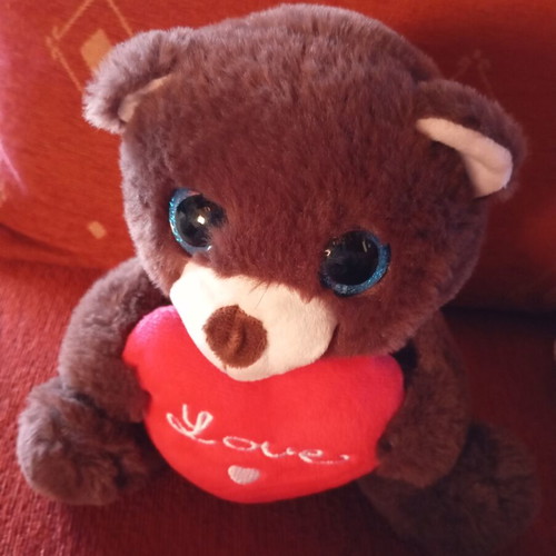 Plush teddy bear like new