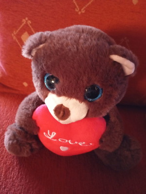 Plush teddy bear like new