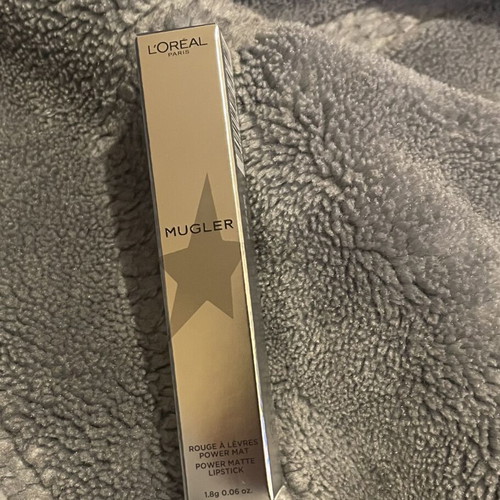 L'Oréal Paris x Mugler Power Matte Lipstick Nude 02 new