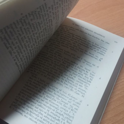 Plato Politeia Volume A book like new