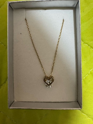 Necklace 925 like new, gold
