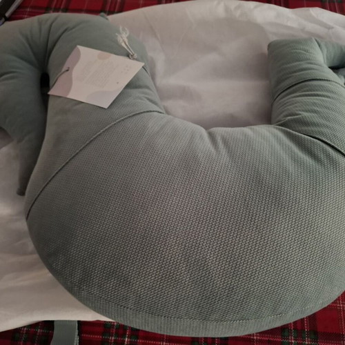Nursing pillow from Kadaro velvet, new, multipurpose