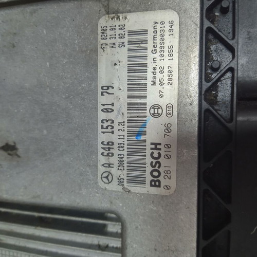 Mercedes E Class W211 ignition computer used, A 6461530179