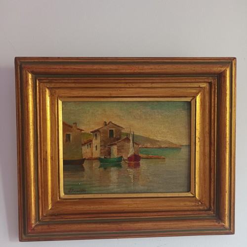A. Pananidis painting 35x29 cm used